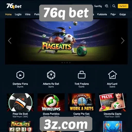 Análise das funcionalidades do site 76q bet