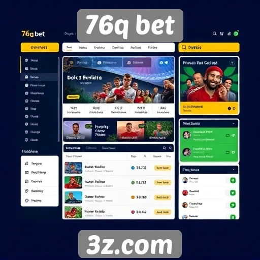 Interface do usuário e experiência no 76q bet